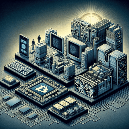 BitCoin mining hardware