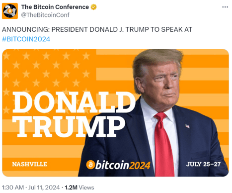 Trump BTC Conference